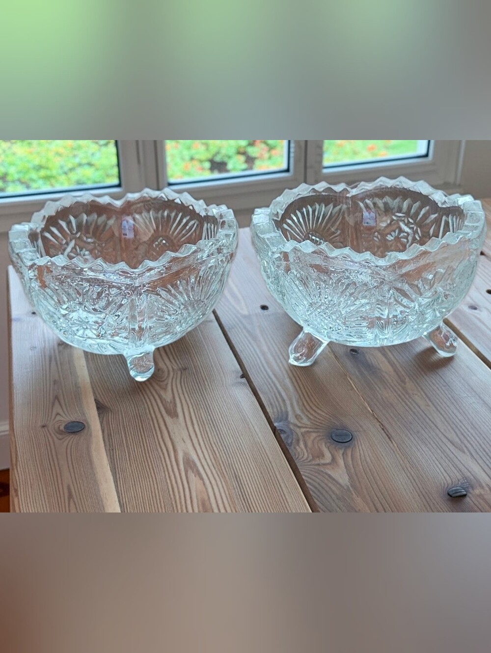 Vintage Salt Cellars - Set of 2